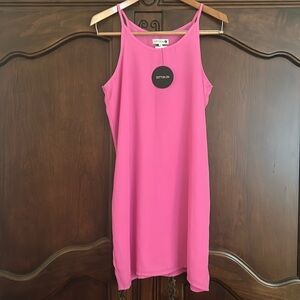 NWT Cotton On Barbie Pink Slip Dress -Small